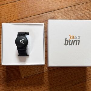 Orangetheory Burn Black Fitness Tracker with Black Band